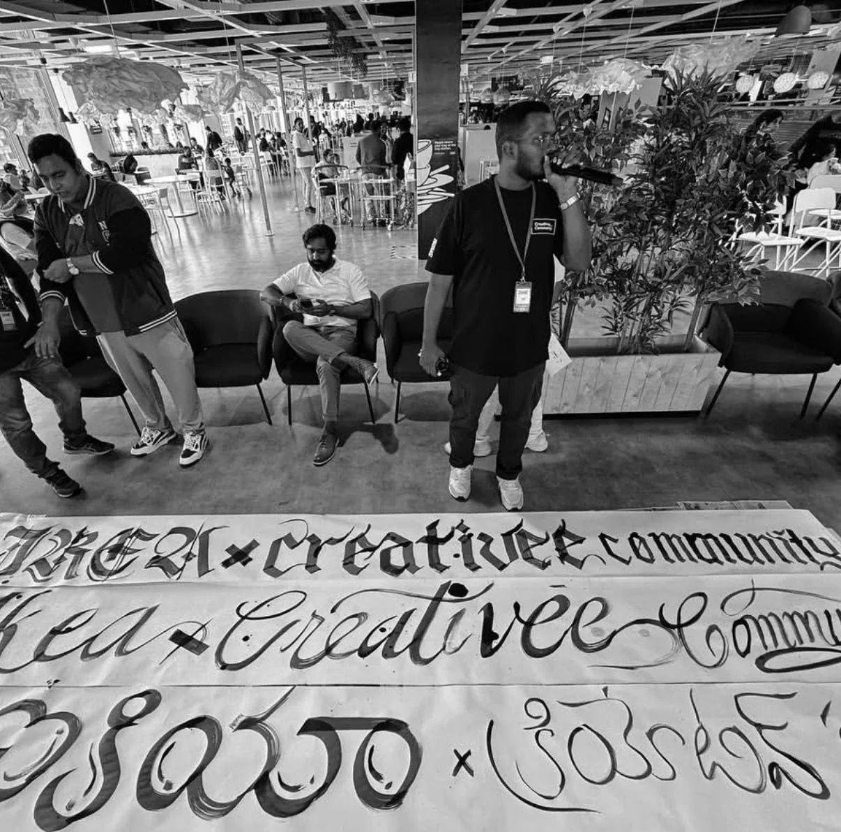 Typography Installation at IKEA
