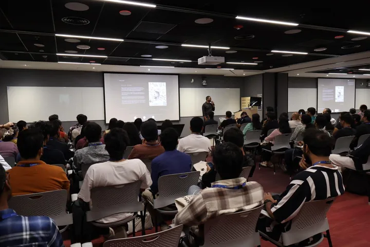 Audience gathered for the Manifest AI community conference
