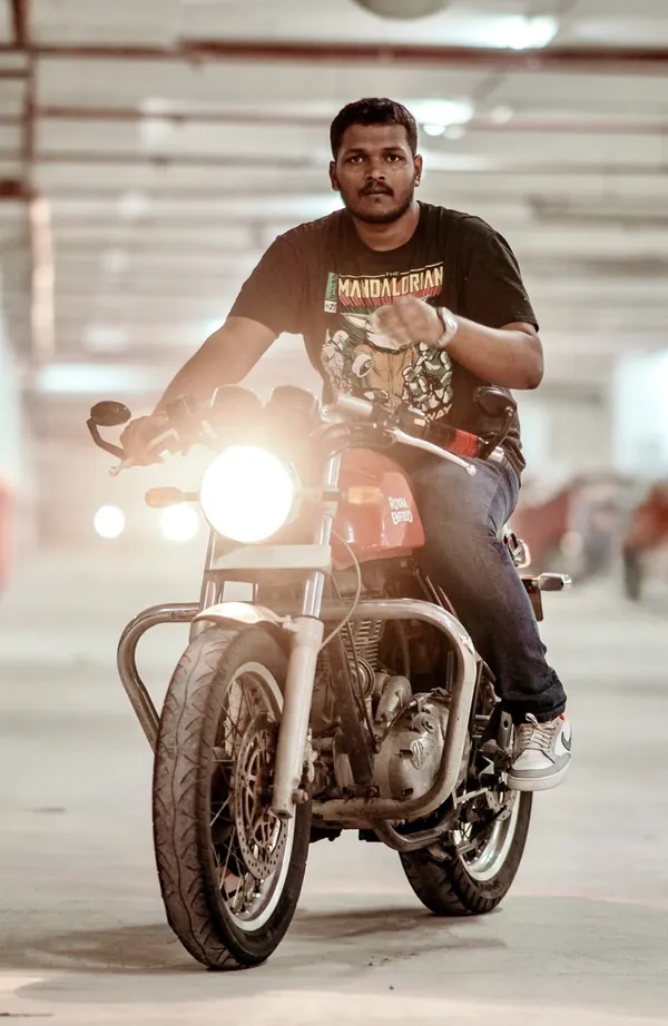 A motorcycle ride away from the desk