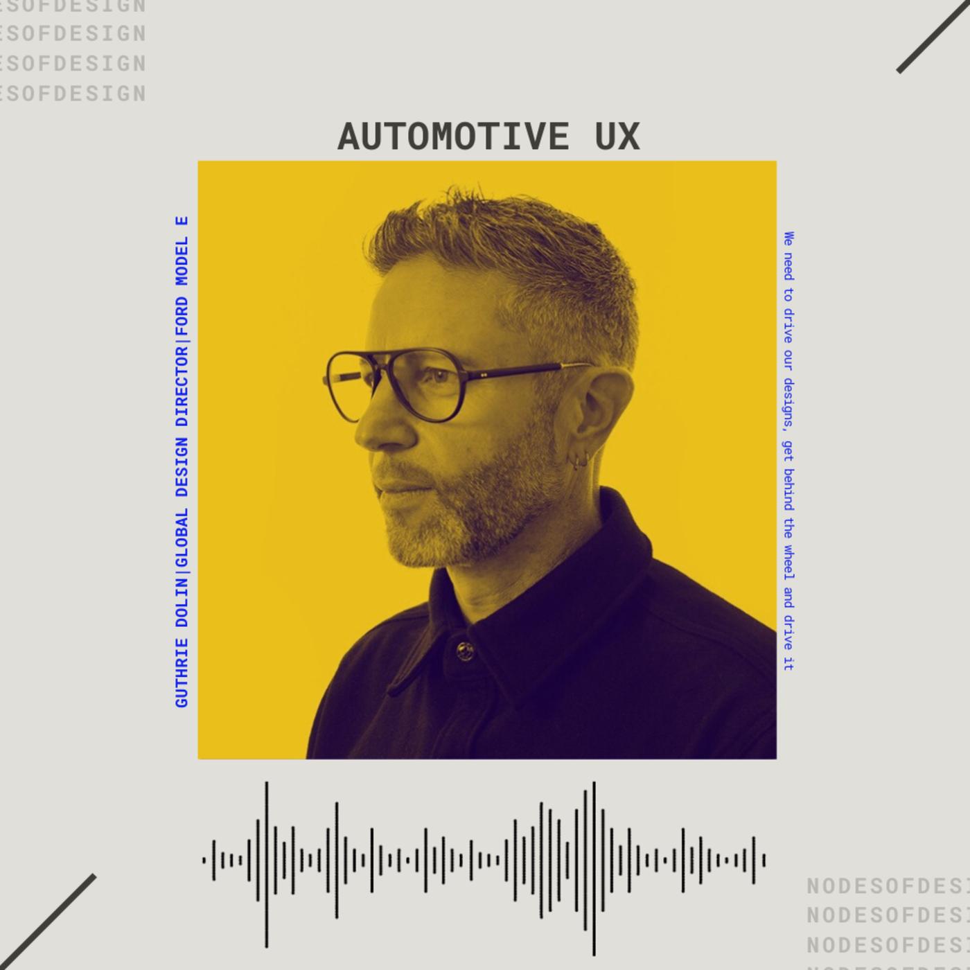 Guthrie Dolin, design leader, on Nodes of Design podcast hosted by Tejj